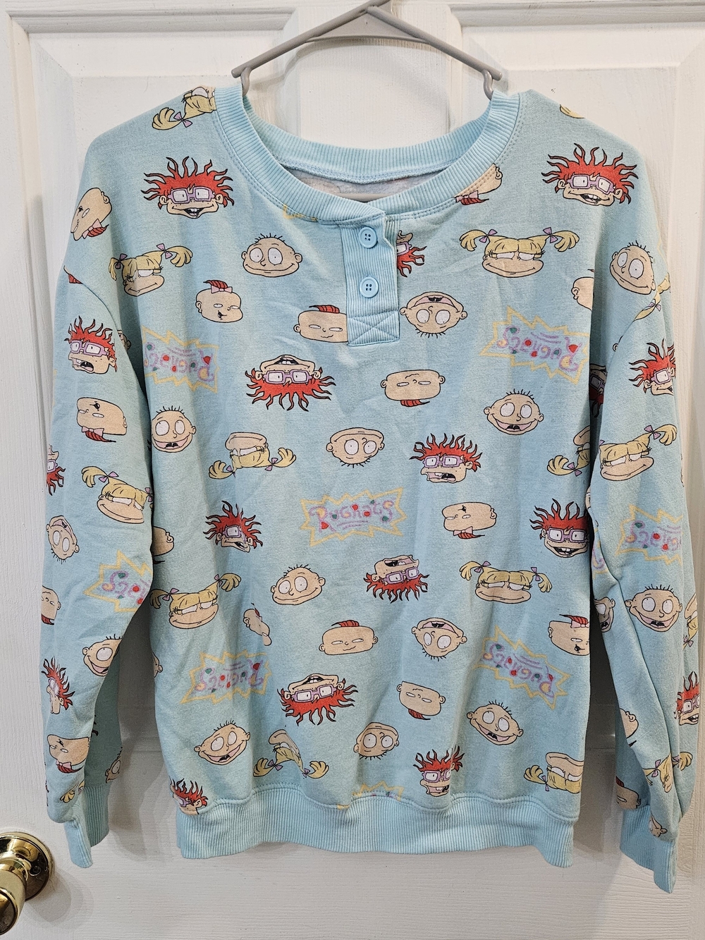 Nickelodeon Rugrats Sleep Lounge Top Women's Size Small